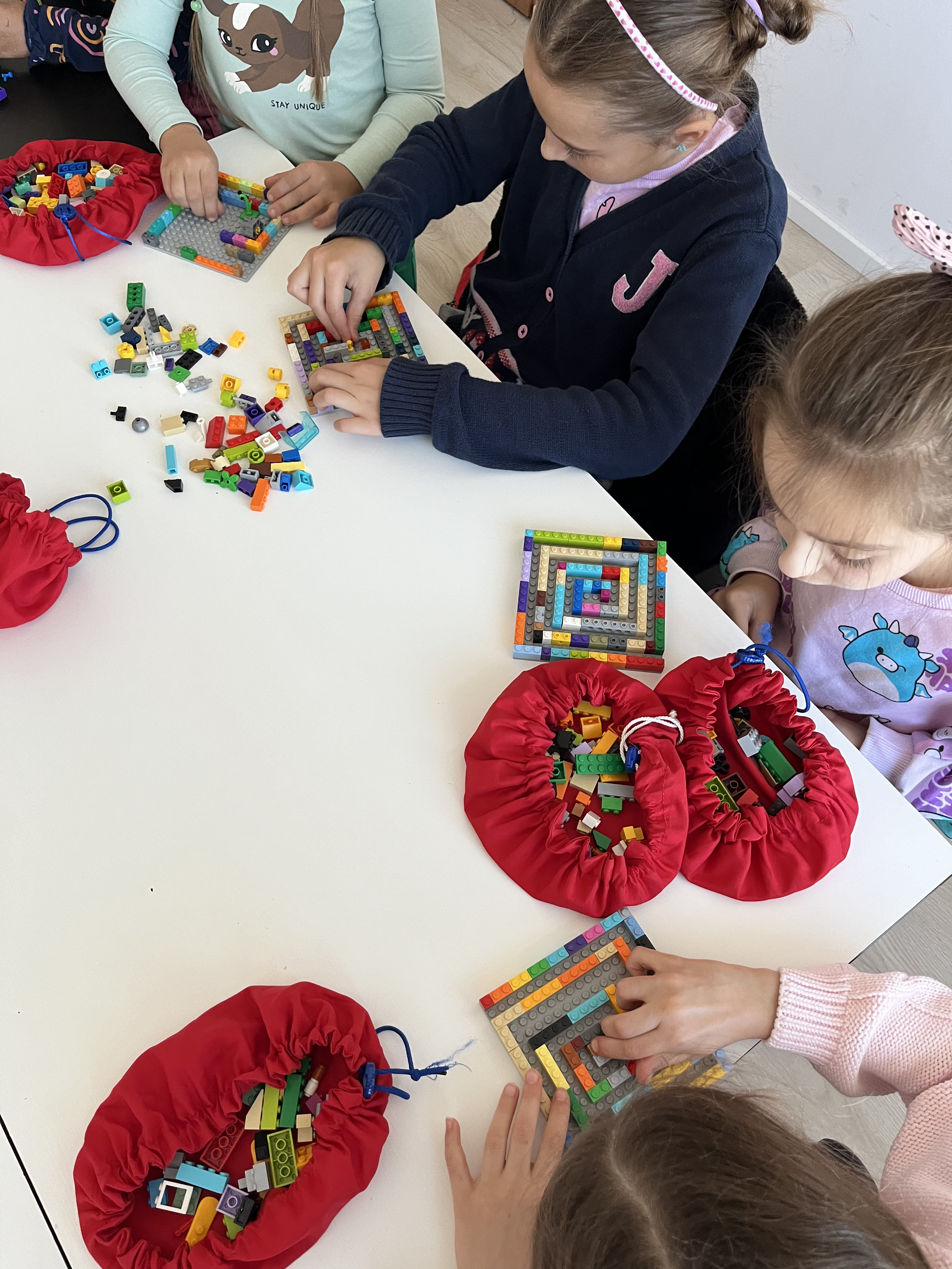 Dzieci na zajęciach